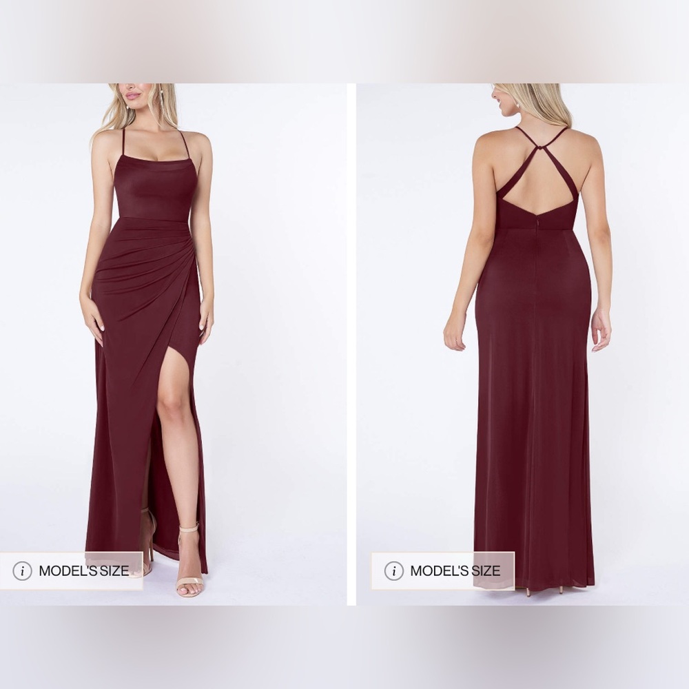 Azazie Kalea Maxi Dress (Petite)